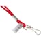 Sicurix Standard Lanyard Hook Rope Style, Red, PK24 68902 - alternate 2